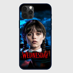 Чехол iPhone 12 Pro Wednesday horror