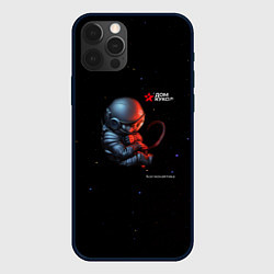 Чехол для iPhone 12 Pro Дом кукол Космонавтская, цвет: 3D-черный