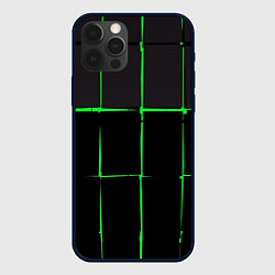 Чехол iPhone 12 Pro Абстрактные лучи лазерные