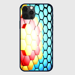 Чехол iPhone 12 Pro Shape abstract color