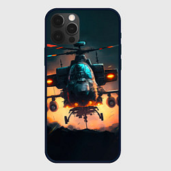 Чехол iPhone 12 Pro Вертолет Ка 2 - AI