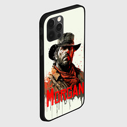 Чехол для iPhone 12 Pro Arthur Morgan painting, цвет: 3D-черный — фото 2