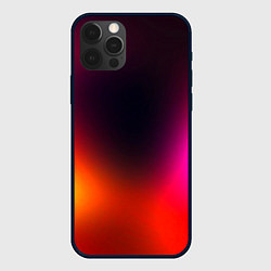 Чехол для iPhone 12 Pro Абстрактная текстура, цвет: 3D-черный