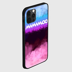 Чехол для iPhone 12 Pro Mamamoo clouds, цвет: 3D-черный — фото 2