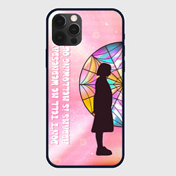 Чехол iPhone 12 Pro Энид Синклер - сериал Уэнсдей - яркая сторона окна