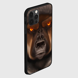 Чехол для iPhone 12 Pro Тещин медведь, цвет: 3D-черный — фото 2