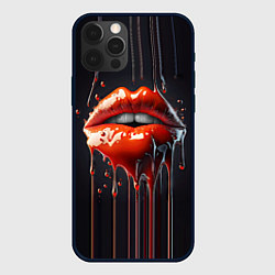 Чехол iPhone 12 Pro Сладкие красные губы