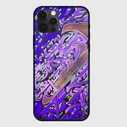 Чехол для iPhone 12 Pro Calligraphic Japan, цвет: 3D-черный