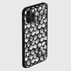 Чехол для iPhone 12 Pro Жестяные банки - вид сверху - паттерн, цвет: 3D-черный — фото 2