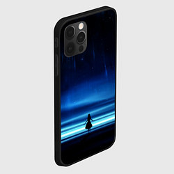 Чехол для iPhone 12 Pro Покорительница космоса, цвет: 3D-черный — фото 2