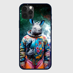 Чехол iPhone 12 Pro Rhino in spacesuit - neural network
