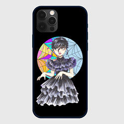 Чехол iPhone 12 Pro Wednesday Addams танцует