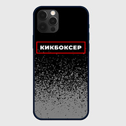 Чехол iPhone 12 Pro Кикбоксер - в рамке красного цвета