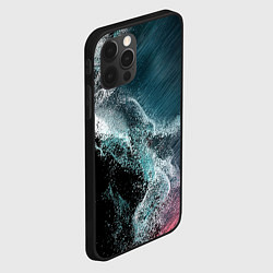 Чехол для iPhone 12 Pro Морские частицы, цвет: 3D-черный — фото 2