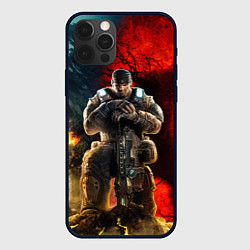 Чехол iPhone 12 Pro Gears of War Маркус Феникс