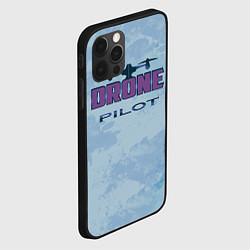 Чехол для iPhone 12 Pro Drone pilot 2 0, цвет: 3D-черный — фото 2