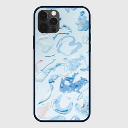 Чехол iPhone 12 Pro Льдинки в абстракции