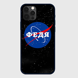 Чехол iPhone 12 Pro Федя Наса космос