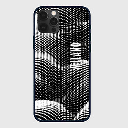 Чехол iPhone 12 Pro Авангардный фрактальный паттерн - Милан
