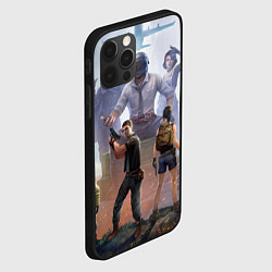 Чехол для iPhone 12 Pro PUBG банда, цвет: 3D-черный — фото 2