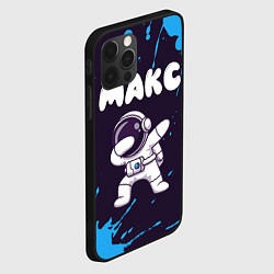 Чехол для iPhone 12 Pro Макс космонавт даб, цвет: 3D-черный — фото 2