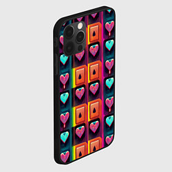 Чехол для iPhone 12 Pro Cyber love, цвет: 3D-черный — фото 2