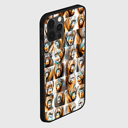 Чехол для iPhone 12 Pro Орангутаны, цвет: 3D-черный — фото 2