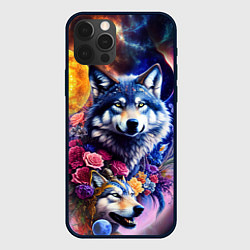 Чехол iPhone 12 Pro Звездные волки