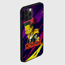 Чехол для iPhone 12 Pro Rock Simpsons style, цвет: 3D-черный — фото 2