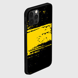 Чехол для iPhone 12 Pro Желтое граффити, цвет: 3D-черный — фото 2