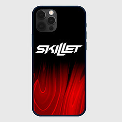Чехол iPhone 12 Pro Skillet red plasma