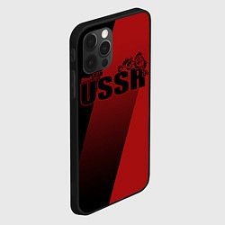 Чехол для iPhone 12 Pro USSR team, цвет: 3D-черный — фото 2