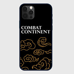 Чехол для iPhone 12 Pro Combat Continent anime clouds, цвет: 3D-черный