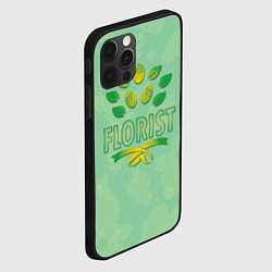 Чехол для iPhone 12 Pro Florist, цвет: 3D-черный — фото 2