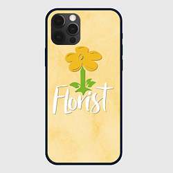 Чехол iPhone 12 Pro Florist with a flower