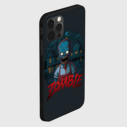 Чехол для iPhone 12 Pro Zombie Simpsons, цвет: 3D-черный — фото 2