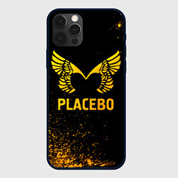 Чехол iPhone 12 Pro Placebo - gold gradient