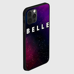 Чехол для iPhone 12 Pro Belle gradient space, цвет: 3D-черный — фото 2