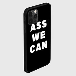 Чехол для iPhone 12 Pro Ass We Can, цвет: 3D-черный — фото 2