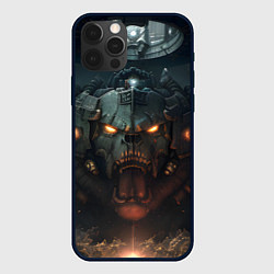 Чехол iPhone 12 Pro Space marine machine