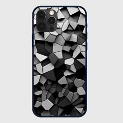 Чехол iPhone 12 Pro Серые стальные плиты