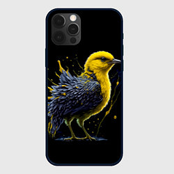 Чехол iPhone 12 Pro Цыпленок в красках