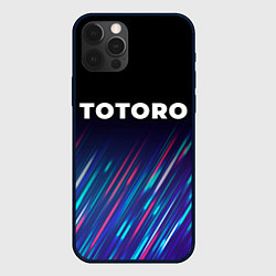 Чехол для iPhone 12 Pro Totoro stream, цвет: 3D-черный