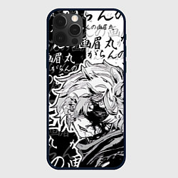 Чехол iPhone 12 Pro Адский рай - иероглифы