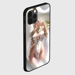 Чехол для iPhone 12 Pro Аниме девушка в фэнтази костюме, цвет: 3D-черный — фото 2