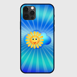 Чехол iPhone 12 Pro Веселое солнышко