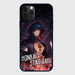 Чехол для iPhone 12 Pro Honkai Blade, цвет: 3D-черный