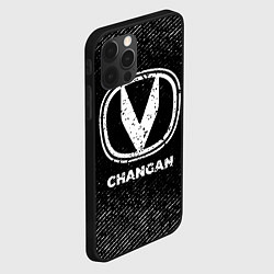 Чехол для iPhone 12 Pro Changan с потертостями на темном фоне, цвет: 3D-черный — фото 2