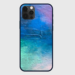 Чехол iPhone 12 Pro Пудра и голубые краски