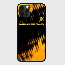 Чехол iPhone 12 Pro Darling in the FranXX - gold gradient: символ свер
